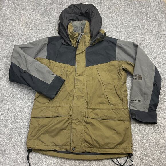 Vintage 90s The North Face Men's Gorpcore HydroSeal Rain Jacket with Hood Sz M - Picture 1 of 10